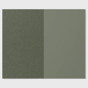 Papel de embrulho verde musgo mínimo – Personalizá