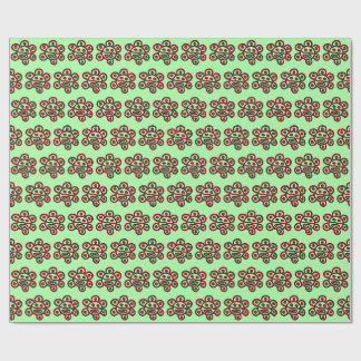 Papel de embrulho vermelho de Natal Boricua