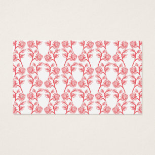 Papel de embrulho vermelho e rosa com um padrão re