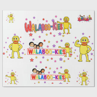 Papel de embrulho walabookies