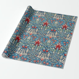 Papel de embrulho William Morris