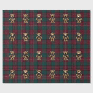 Papel de embrulho xadrez inspirado em Ralph Lauren