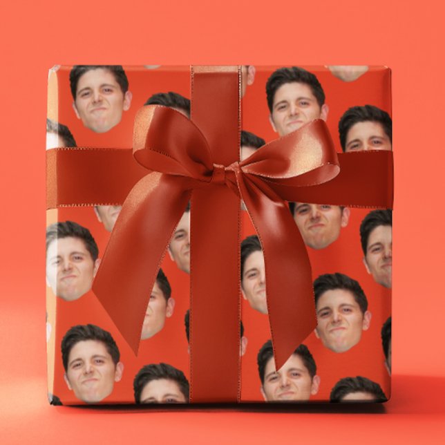 Papel de empacotamento de presente laranja Tangeri (Criador carregado)