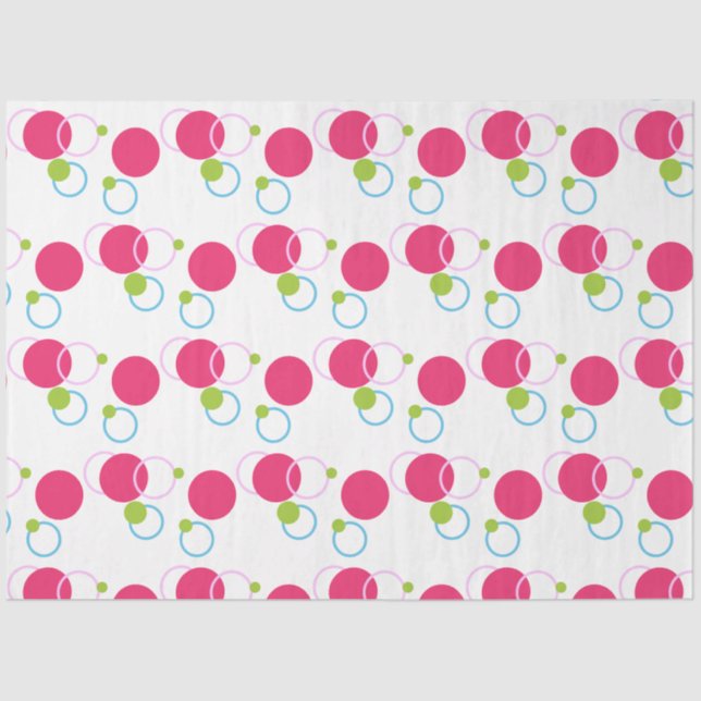 Papel de empacotamento de presentes do Bolinhas (Frente )