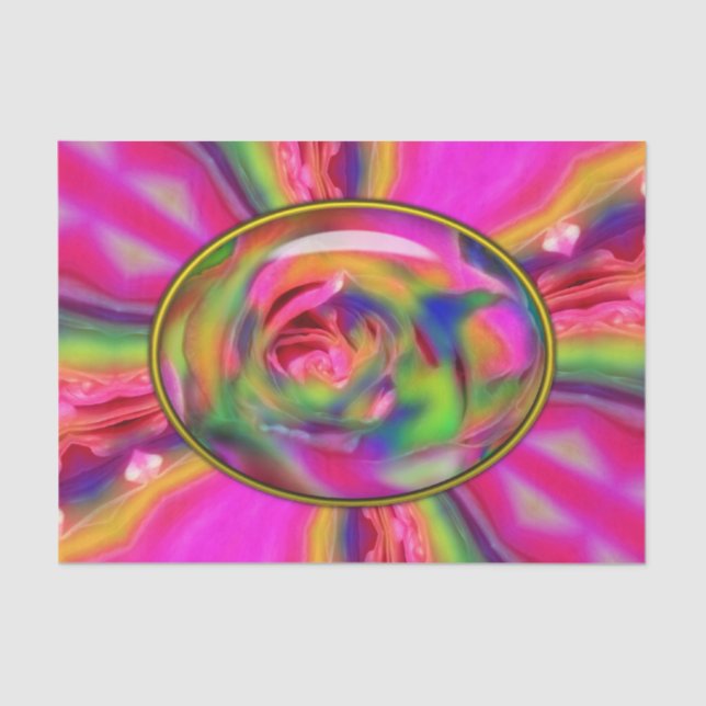 Papel de empacotamento de tecidos por Rosa canaliz (Frente )