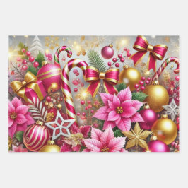 Papel de empacotamento Elegante Holiday Sparkle