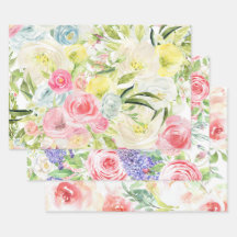 Papel de enrolamento das flores da mola