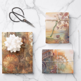 Papel de enrolamento das torres de proteção de vap