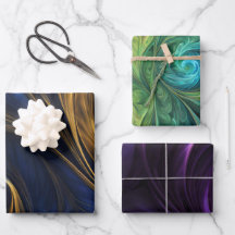 Papel de enrolamento para Padrões iridescentes col