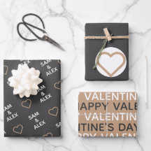 Papel de enrolamento personalizado do Dia de os na