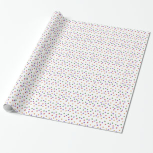 Papel de envolvimento dos Gumdrops do presente do
