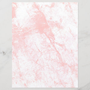 Papel de Escrapbook Blush e White Marble