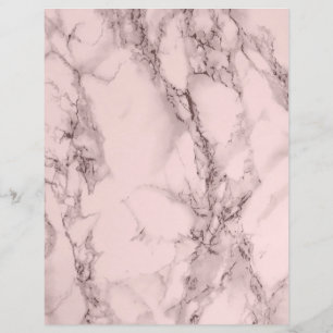 Papel de Escrapbook Blush Marble