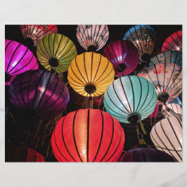 Papel de Escrapbook Iluminado para Lanternas Chine