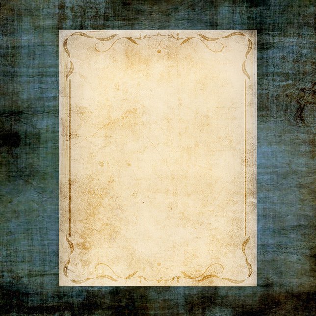 Papel de Escrapbook Vintage com espirais (Criador carregado)