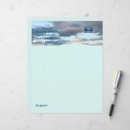 Papel de Escritório (Azul Celeste) RFPMDesigns 202