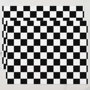 Papel de frente e verso preto e branco