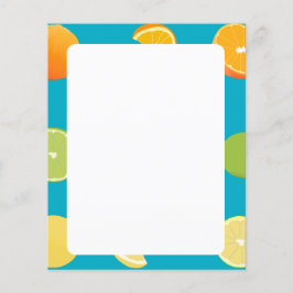 Papel de Fruta Citrus