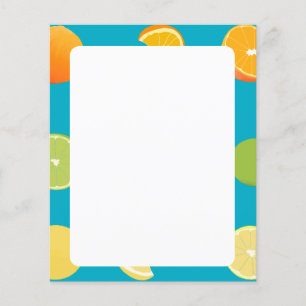 Papel de Fruta Citrus