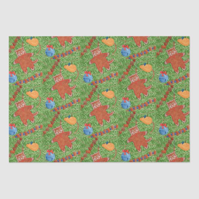 Papel de GATINHO GINGERBREAD (Frente )