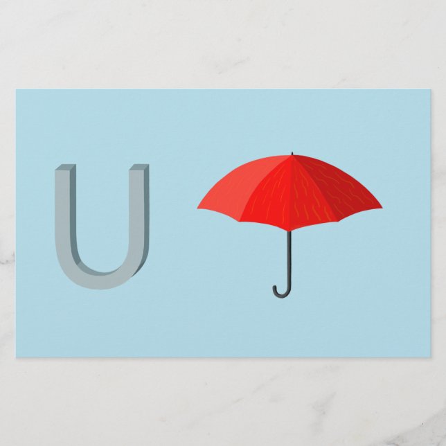 Papel de Guarda-Chuva (Frente)