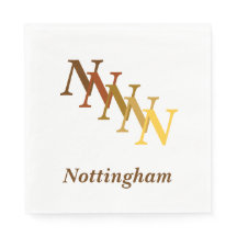 Papel de guardanapo - Considerações com Nome