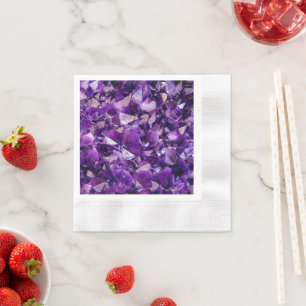 Papel de guardanapo de cristal de cristal de Ameti