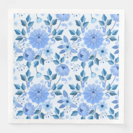 Papel de guardanapo Elegante Papel Floral Nápoles