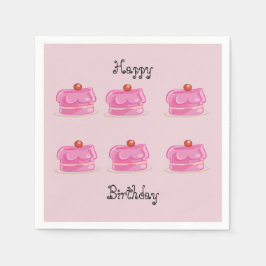 Papel de guardanapo festa de aniversário