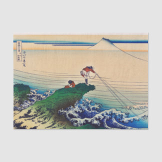 Papel de IMPRESSÃO HOKUSAI JAPONÊS WOODBLOCK