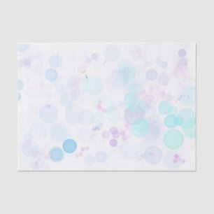 Papel de lenço azul