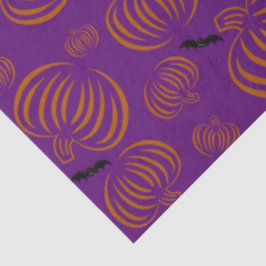 Papel de lenço de abóboras