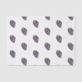 Papel de lenço de amora aquosa