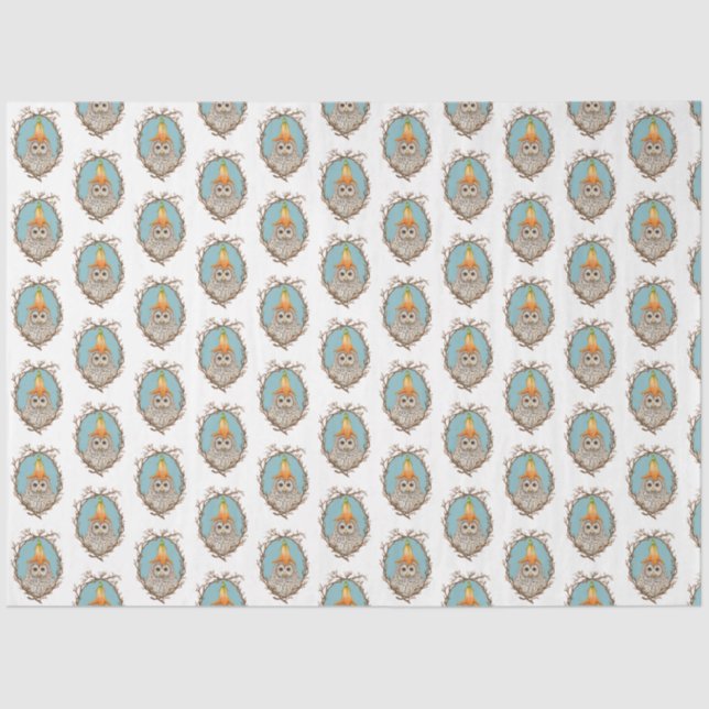 Papel de lenço de Baby Owl (Frente )