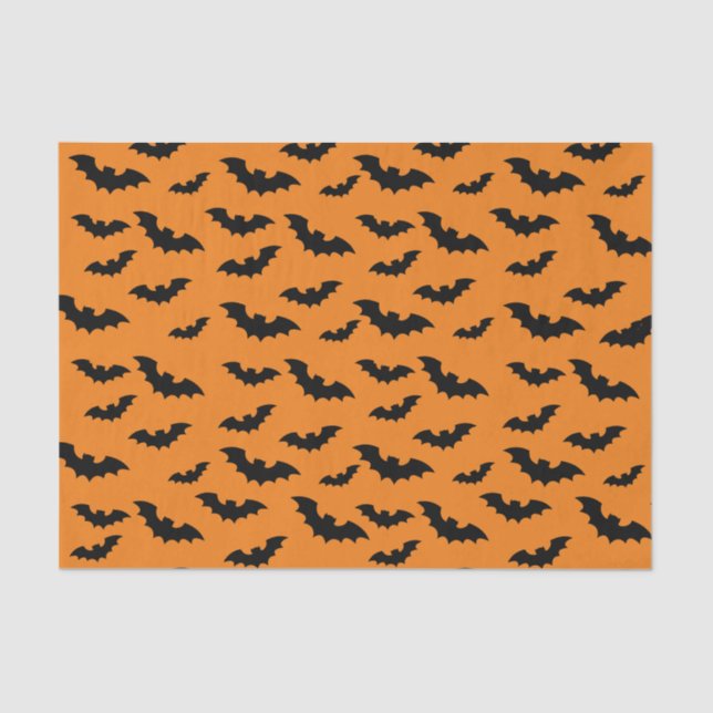 Papel de lenço de presente de festas de Halloween  (Frente )