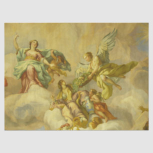 papel de lenços de anjos da igreja