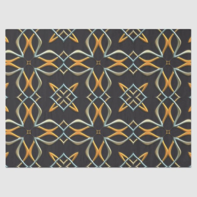 papel de lenços de filigrana de duas tonalidades (Frente )