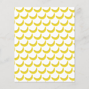 Papel De Marcação De Bananas Amarelas Divertidas
