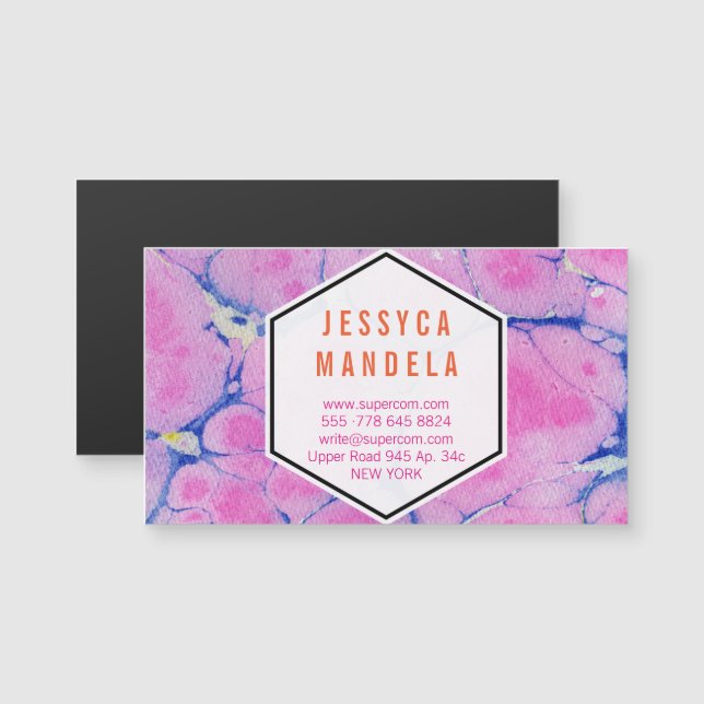 Papel de Mármore Moderno (Frente/Verso)