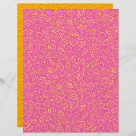 Papel de mastro rosa