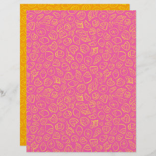 Papel de mastro rosa