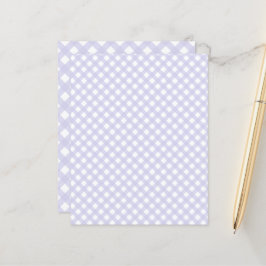 Papel de modelagem em forma de padrão Gingham, de 