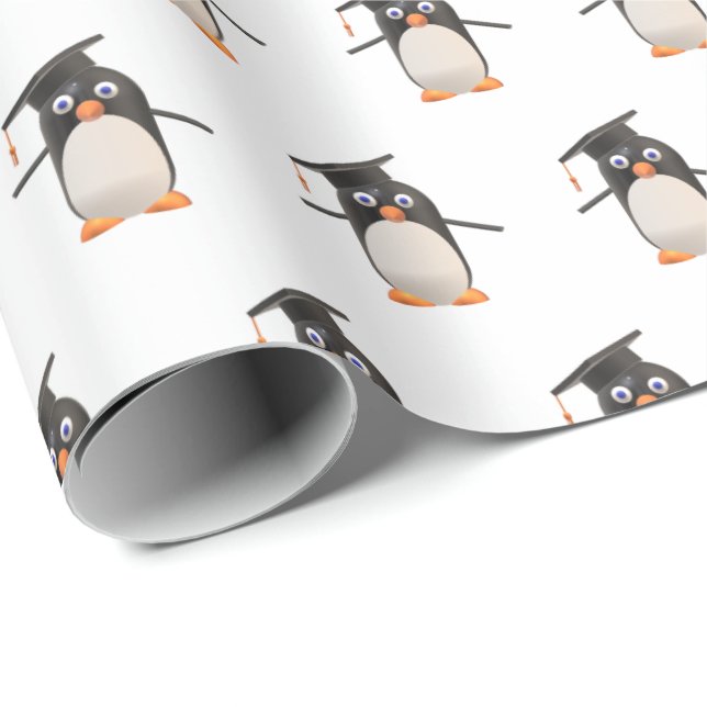 Papel de mola para presente na graduação de pingui (Ponta do rolo)