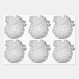 Papel de moldagem de natal