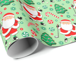 Papel de moldagem de presente de golfe