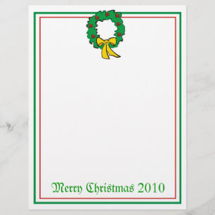 Papel de Natal do reciclado - Design de coroa