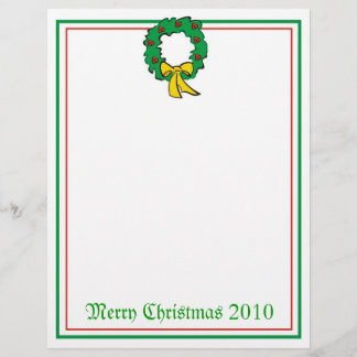 Papel de Natal do reciclado - Design de coroa