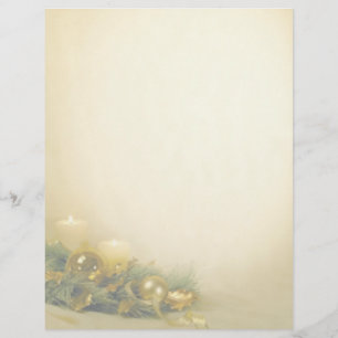 papel de Natal timbrado