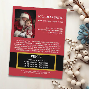 Papel de Negócios do Papai Noel de Natal Promocion
