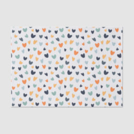 Papel de Padrão Coração Boho